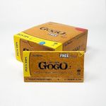 Captain Gogo Go Plus Tips King Size Unbleached Brown 36 Leaves + 36 Roach Set (Pack Of 24) By ARAB HOUSE