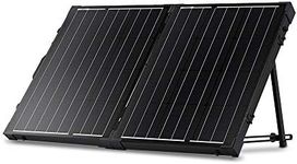 Renogy 100W Foldable Solar Panel Suitcase, 12V Portable Off Grid Panel, 2pcs 50W Solar Panel Suitcase Built-in Kickstand for RV, Campervan