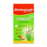 Baidyanath Isabgol (Psyllium Husk) Powder - 200 gm | Healthy Digestive Tract | Rich Source Of Dietary Fibre, Gluten Free | Effectively Relieves Constipation | Supplement For Digestion (Pack of 1)