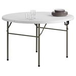 Hartleys 4ft Round Folding Table