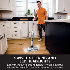 Shark Steam Mop – White/Grey Floor Cleaner