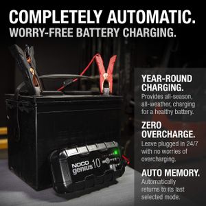 NOCO GENIUS10 10A Smart Battery Charger – Automatic Maintainer
