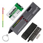 HMKIS Diamond Tester Pen and 9V Battery Kit,High Accuracy Jewelry Diamond Tester,Diamond Selector for Novice and Expert, Thermal Conductivity Meter (Diamond Tester)