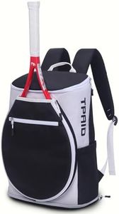 Tennis Backpack, Team Tennis Racket Bag for Men & Women, Sport Bags for Tennis Pickleball Badminton with Shoes Compartment