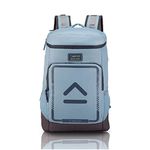 uppercase 23L Tall Boy Laptop Backpack|upto 15''| 3x More Water Resistant Sustainable Office Bag |With Rain-Proof Zippers |Sturdy College Bag/Travel Bag for Men & Women |750 Days Warranty(Light Blue)