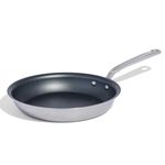 Made In Cookware - ProCoat 10" Non Stick Frying Pan (Graphite) - 5 Ply Stainless Clad Nonstick - Professional Cookware - Made in Italy - Induction Compatible