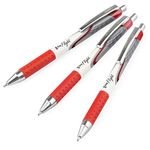 Zebra Classic Z-Grip Flight Ballpoint Pens - 1.2mm - Red - Pack of 3