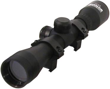 ECOMMUR Visor 4x32 | Mira Deportiva para escopetas, Rifles, carabinas y Pistolas de Aire comprimido (balines). (20mm)