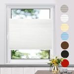 Custom Pleated Blind with NO Drilli
