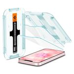Spigen Glas.tR EZ Fit Tempered Glass Screen Protector for iPhone 17e, iPhone 16e, iPhone 14, iPhone 13, iPhone 13 Pro - 2 Pack
