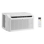 Haier 6,200 BTU Ultra Quiet Window Air Conditioner for Small Rooms and Bedrooms, Control Using Remote, 6K Window AC Unit, Easy Install with Included Kit, White, Energy Star