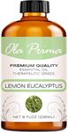 Ola Prima Oils 8oz - Lemon Eucalyptus Essential Oil - 8 Fluid Ounces - Lemon Eucalyptus Oil