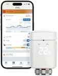 Eve Thermo (Matter): Smart Thermostat Radiator Valve, LED Display, Automatic Temperature Control, Save Energy, Apple Home, Amazon Alexa, Samsung SmartThings, Google Home, req. Thread Border Router