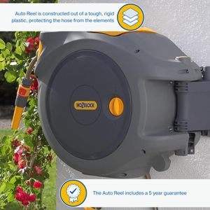 Hozelock Auto Reel 40m Retractable Garden Hose