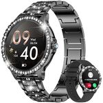 LIGE Smart Watch for Women, Bluetooth Call 1.32" Ladies Fitness Watch with Blood Pressure/Oxygen/Heart Rate Monitor Pedometer, IP67 Waterproof Sports Smartwatch Compatible for Android iOS Phones