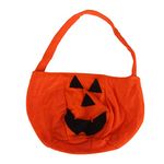 WINOMO 10pcs Halloween Pumpkin Bag Non Woven Handbag for Halloween Party Decoration