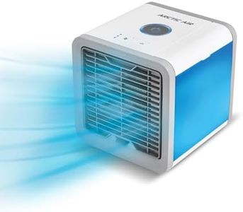 Livington Arctic Air – Das Original aus dem TV - Luftkühler mit Wasserkühlung - Mobiles Klimagerät ohne Abluftschlauch – Luftbefeuchter - Verdunstungskühler - Ventilator klein