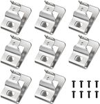 Belt Clips for Dewalt, 8pcs 304 Stainless Steel Drill Clips Tool Hooks with Screws for Dewalt N268241 Fit for 20V Power Tools DCD980 DCD980L2 DCD985L2 DCD985