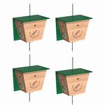 Best Bee Trap Turbo 4 Pack by Best Bee Brothers