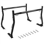 Truck Ladder Racks 800Ibs Capacity Extendable Pick-up Truck Bed Ladder Rack, Universal Heavy Duty Steel, Mounting Bolts Included (No Clamps)