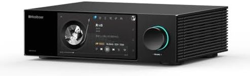 Kaiboer DMP-K7 Plus Hi-Fi Streamer,MusicService&Streaming,DAC,Preamp,All-in-One,8G DDR4+64G eMMC,4X ESS9039Q2M DAC,Dual Femtosecond Clock,WIFI6,768kHz/32Bit DSD512,App Control,AirPlay,NAS Home Audio