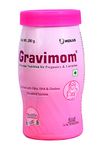 GRAVIMOM PROTEIN POWDER Multivitamin & Minerals with DHA for Pregnancy, Lactation, Whey Protein, Choline & No Added Sugar, Pack of 200gm (VANILLA FLAVOUR)