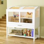 Hamster Cage with Storage Cabinet, 