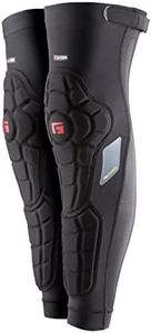 G-Form Youth Pro-Rugged MTB Extended Knee-Shin Guard - Unisex Knee & Shin Guards for Protection - MTB Protective Gear for Biking & Cycling - Secure Knee-Shin Guards - Black, Youth L/XL