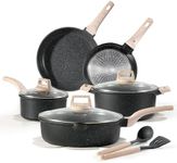 CAROTE 14Pcs Pots and Pans Set Non 