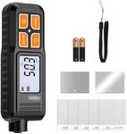 YOWEXA EC-370A Paint Thickness Gauge, Coating Depth Meter for Used Car Buyers, Metal Parts & Galvanized Surfaces, Auto Fe/NFe/Zn Detection