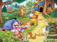 Ceaco - Disney - Together Time - Winnie The Pooh - 400 Piece Jigsaw Puzzle