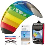 HQ Kites 1.3m Symphony Beach III Rainbow R2F Age 8+