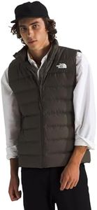 The North Face Men's Aconcagua 3 Insulated Vest - Wind Resistant, Water Repellent, 600 Fill Waterfowl Down Insulation, New Taupe Green, Small
