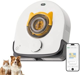 UBPET Robot Vacuum Cleaner with 22,000Pa Ultra-Strong Suction - Automatic Robot Vacuum for Pet Hair & Carpets, Tangle-Free Cleaning, Smart Mapping with LiDAR Navigation, App Controlled Vacuum Robot