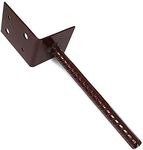 10, Concrete in Wooden Post Supports for 3" or 4" Posts - Pergola/Sleepers/Carport/Decking