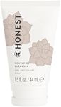 Honest Beauty Mini Gentle Gel Everyday Face Cleanser | Calms + Refreshes, Sensitive Skin Friendly | Chamomile + Calendula Extracts | EWG Verified + Cruelty Free | Travel Size, 1.5 fl oz