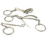 Earlywish 4pcs Assorted Keychain Dentist Dental Lab Promo Great Gift