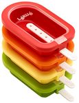 Lekue 3400221S01U150 4 Unit Stackable Ice Lollipop Mold