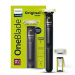 Philips OneBlade Gen Z face & Body Trimmer & Styler | Ideal for Thin Beard or 1st Trim | Designed for Skin Comfort, No Nicks & Cuts, Dual Protect Tech | Acne Prone, Patchy Beard, Young Skin | Extra Body Blade | QP1624/10