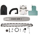 grinder chainsaw attachment | Woodworking tools | wood cutting | Electric Chainsaw Bracket Adapter Set (Size : 12" | Type :Adapter | cutter Machine) CM187
