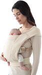 Ergobaby Bcemacrm Baby Belly Carrier for Newborns from Birth Extra Soft Embrace, Beige