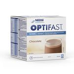 Optifast Chocolate Shake - Protein-rich meal replacement with vitamins and minerals - Quick to prepare (12x55g)