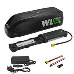48V 20Ah Ebike Battery 48Volt 20Ah Electric Bike Lithium ion Battery Pack 48 Volt Ebike Replacement Batteries for 100W 300W 500W 700W 1000W 1500W Electric Bike/E-Bike with Charger
