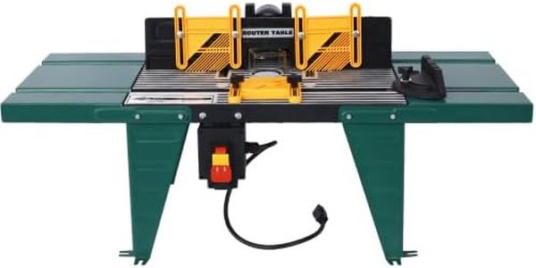 atton Electric Benchtop Router Table Wood Working Craftsman Tool,Green, YYUE-240120-12