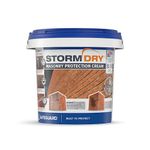 Stormdry Masonry Waterproofing Cream (5 Litre) 25 Year BBA Approved Exterior Brick Sealer. Breathable, Colourless Brick, Concrete, Stone, Mortar, Sandstone & Granite Waterproofer