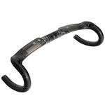 TOSEEK Carbon Fiber Road Bike Bicycle Racing Drop Bar Handlebar 31.8 * 380 400 420 440mm (420MM)