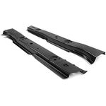 ECOTRIC Steel Floor Support Floor Pan Braces Body Mounts Torque Box Rust Frame Repair Compatible with 1997-2006 Jeep Wrangler TJ Replace for 0485-319 0485-320 (Part Floor Supports)