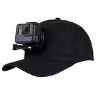 yantralay Head Mount Cap with Quick Release Buckle for Sjcam, Hero, Yi, Eken & Other Action Cameras - Adjustable Angle, Easy Mounting - Ideal for Outdoor Video Shooting