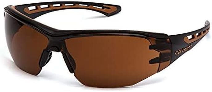 Carhartt CHB818ST Easley Glasses, Sandstone Bronze Lens