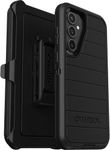 OtterBox Defender Series Case for Samsung Galaxy S23 FE (Only) - Holster Clip Included - Microbial Defense Protection - Non-Retail Packaging - Black